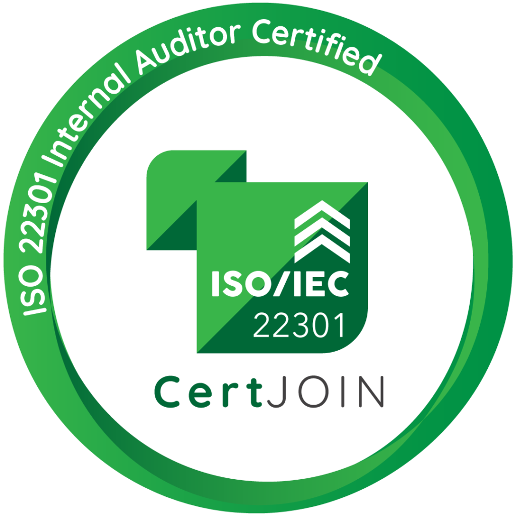 ISO 22301 Internal Auditor