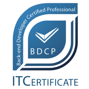 Back End Developer Certified Professional​